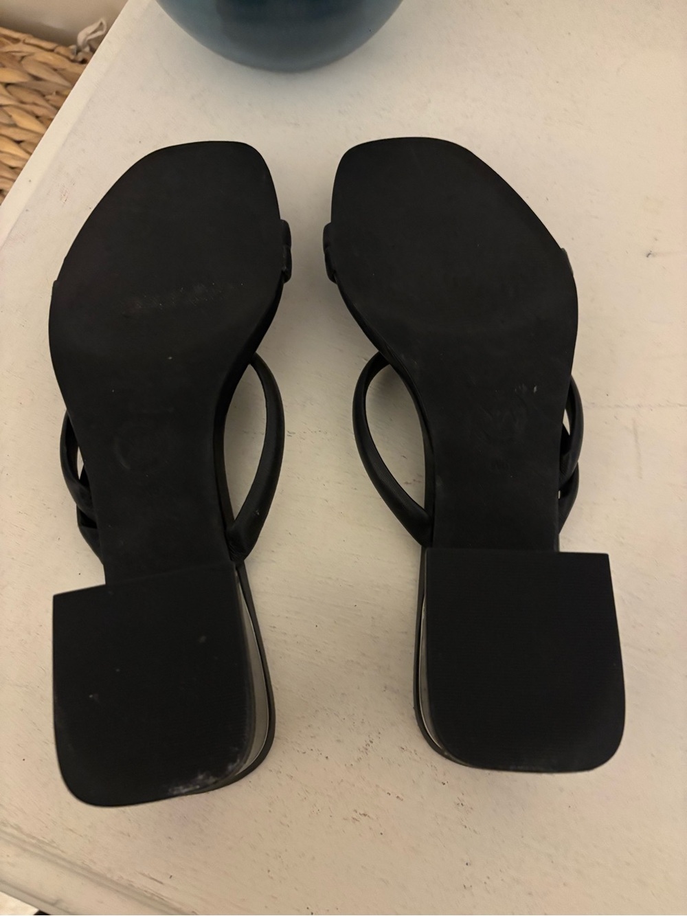 Michael Kors Black Multi-Strap Slide Mules - Picture 3 of 3